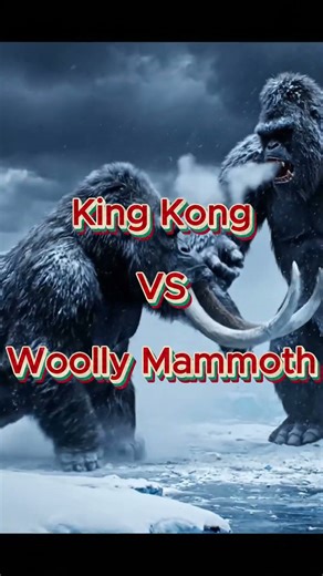 KING KONG VS ICE AGE BEASTS! 🥶🦍 WHO IS STRONGER IN THE SNOW?