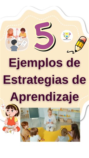 5 ejemplos de estrategias de aprendizaje 🎯 #estrategias #maestros #primaria #Secundaria #tecnicasdeestudio | Docentes al día