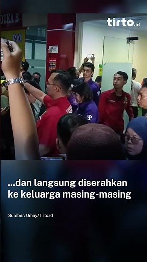 10 Bodies of Victims of the East Bekasi Station Train Collision Identified