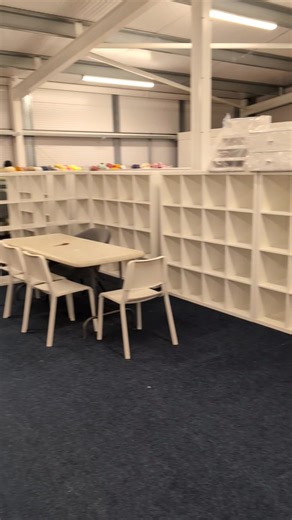 Progress tour of the new Skegness Yarn Shop ❤️ #yarnshop #newyarn #knit #crochet #yarn | The Wool Factory