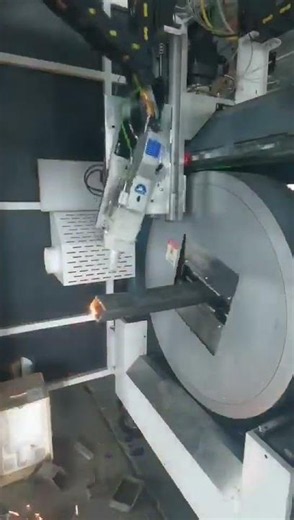 5 axis square tube laser bevel cutting machine