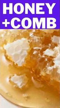 Crushing comb releases pure liquid gold #honey #satisfying #shorts