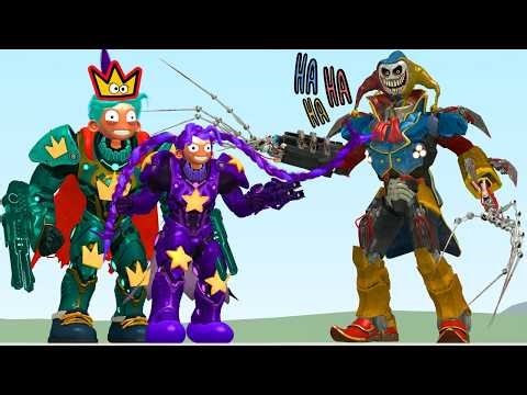 Who Is The Strongest Mecha Titan From Poppy Playtime Chapter 5 In Garry's Mod?