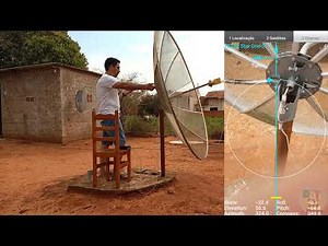 How to Install a Complete Satellite Dish from Scratch Analog & SatHD Regional Receiver (Course #07)