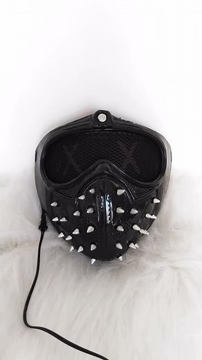 Wrench Mask With LED Expression WD 2