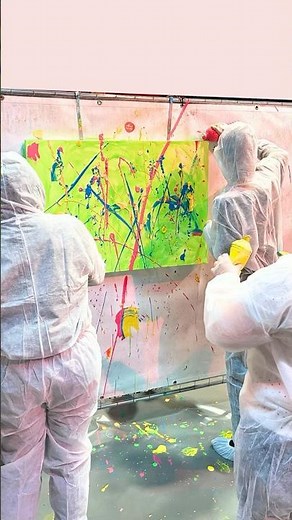 Creative Events in Berlin / Art Studio Spring 2026 Highlights #teamevent #actionpainting