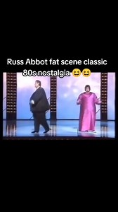 1M views · 15K reactions | Russ Abbot fat scene classic 80s nostalgia  #80sthrowback #funnytiktok #80snostalgia #nostalgiawizard #russabbot #funnytiktokvideos #fat #weight #weightlossjouney #nostalgia #funny #retro #vintage | Nostalgia Wizard | Facebook