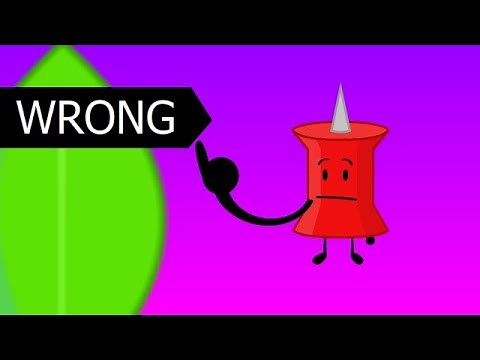 Uh, Pin, wrong finger. (BFDI Reanimated Scene)