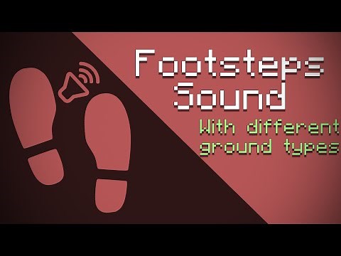 Unity 3D Tutorial First-person Footsteps Sound || The Easy Way!