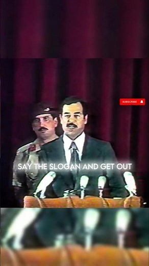 Saddam’s 1979 televised purge