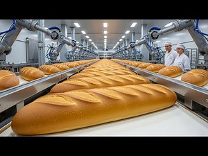 Inside an Ultra-Modern Bread Plant: Grain to Packaged Loaf Bread (Full Process)