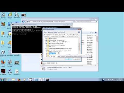 Enabling Telnet Client in Windows 7