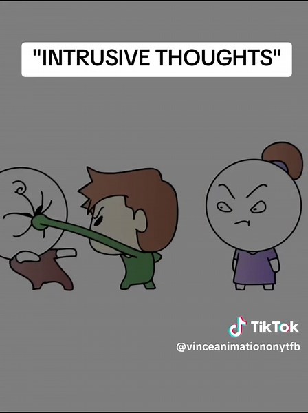 Intrusive Thoughts and Humor in Animation