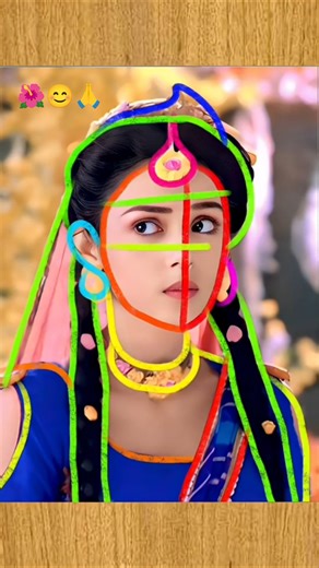 how to draw Mallika Singh as Radha 🥰🙂 #shorts​ #drawing​