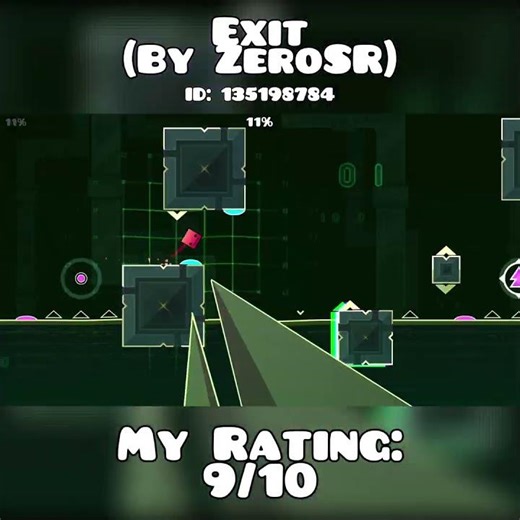 Geometry Dash Daily Level (Exit By ZeroSR) [Geometry Dash Short]