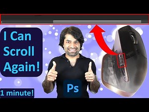 Photoshop Mouse Horizontal Scroll Not Working