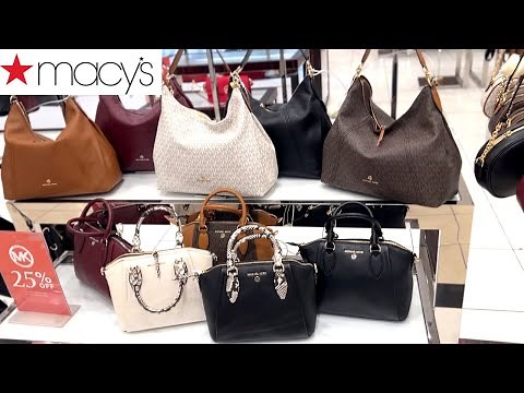 MACY'S DESIGNER HANDBAGS ON SALE~70% OFF SHOP WITH ME