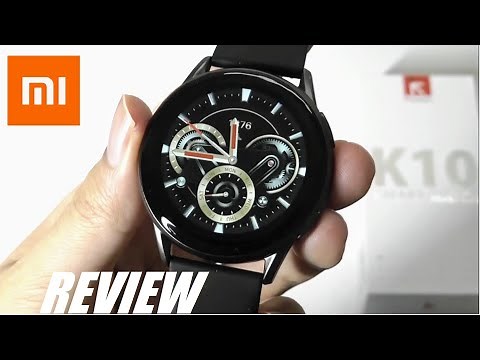 REVIEW: Xiaomi Kieslect K10 Smartwatch - Budget Round Display Smart Watch! [$35]