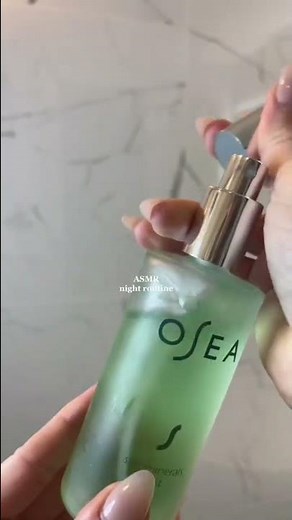 Asmr night routine