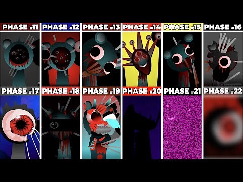Phase 11 to Phase 20: Incredibox Sprunki – Pyramixed All Phases | FULLY Animated