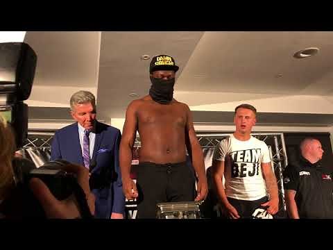 Deji vs Jake Paul - WEIGH IN