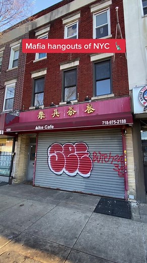 A wild bit of #mafia history in Bensonhurst, BK. 👀 #nyc #newyork #newyorkcity #nychistory #mafias