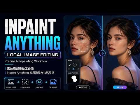 Inpaint Anything Workflow: Powerful Local Image Editing in ComfyUI