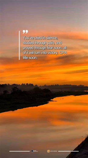 11K views · 637 reactions | You’ve cried in silence, studied through pain, and prayed through fear soon, it will all be worth it. Victory is coming. CPA title soon. #FutureCPA #CPAJourney #AccountingDreams #CPASoon #MotivationForCPAs | MASter Accounting | Facebook