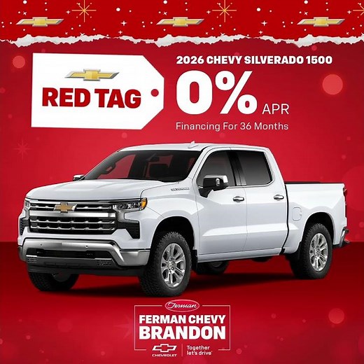 2026 Chevy Silverado 1500 - Red Tag Sales Event!