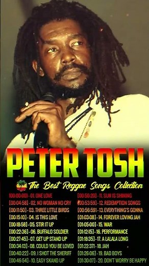 Peter Tosh Greatest Hits Full Album - Best Songs Of Peter Tosh