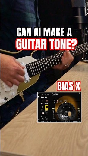 AI Guitar Tone? Sub Octave Chug feat. Bias X #guitar #aiguitar