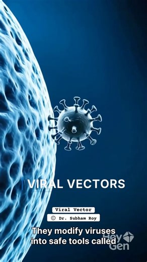 What is Viral Vector? and it’s types. #viralvector #modernmedicine #genetherapy #vector #virus