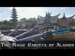 A Ride on The Magic Carpets of Aladdin at Walt Disney World!