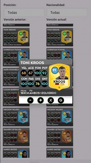 Toni Kroos MAX LEVEL #dls #dls26 #dlscreator #fifa #fifamobile