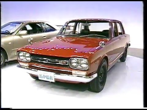 新車情報2001 時代を駆ける名車 ～ 日産・スカイライン GT-R ～ NISSAN SKYLINE テレビ神奈川 TVK V35 販促ビデオ映像付き