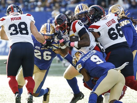 Third-string QB Terry Wilson leads Bombers to 19-10 win over Alouettes