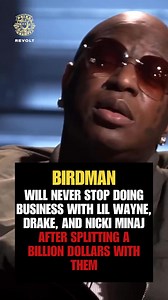"I broke down 1 Billion Dollars With Wayne, Drake & Nicki" Birdman keeps it real about why he will never stop doing business with Lil Wayne , Drake ,and Nicki Minaj , nor will they on Drink Champs | Drink Champs