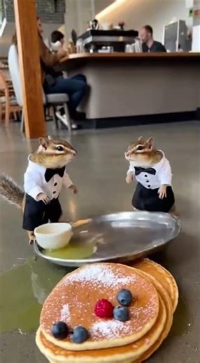 chipmunks serving up a fight #funny #fighting #fighter