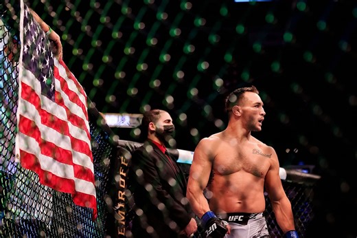 Who has Michael Chandler lost to in the UFC?