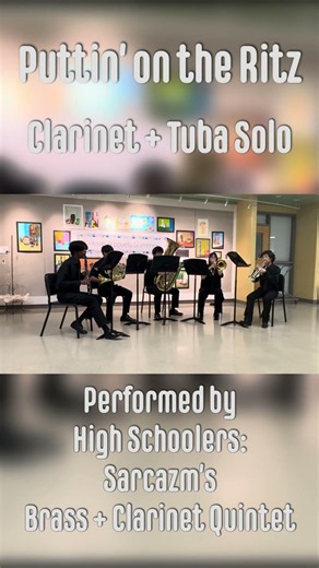 The Clarinet and Tuba Solo from Puttin’ on the Ritz by Irving Berlin