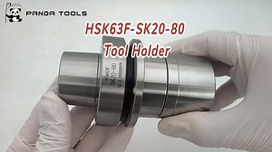 HSK Machinery Tools Accessories Hsk63F SK16 SK20 80L High Speed CNC Collet Chuck Series Tool Holders