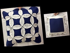 How to sew products from fabric scraps - Part 4 (continue) / sewing decorative pillows