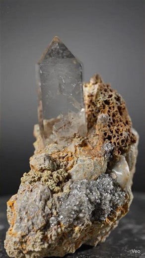 Quartz with Clay Inclusions — Northern Pakistan Mineral Specimen Showcase