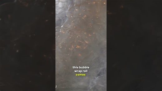 Bubble Wrap in a Vacuum Chamber—See the Result