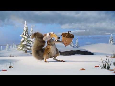 Scrat finally eats his acorn - Ice age.