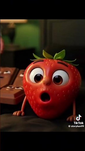 Tiltott AI Gyümölcs Titka 🍓🍫 #ai #fruitanimation #shoorts #shortvideo #fruitai #ailife