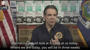 4.4K views · 94 reactions | NY Gov. Andrew Cuomo on the state as an outlier compared to cases across the U.S.: "We are just the test case. And that's how the nation should look at it. Look at us today -- where we are today, you will be in three weeks or four weeks or five weeks or six weeks." https://cbsn.ws/3biXM7O | CBS Evening News | Facebook