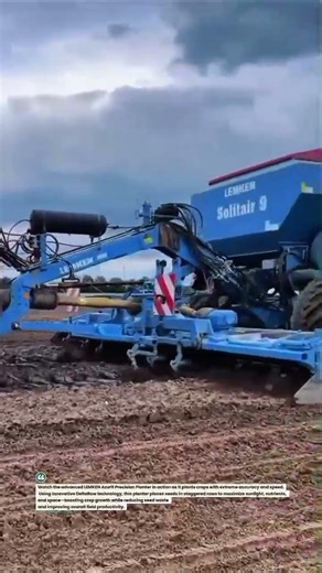 High-Speed Precision Planting with the LEMKEN Azurit Precision Planter #farming #tractor #AgriTech