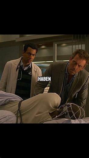 Dr. House kommuniziert mit dem Patienten mithilfe eines Roboters 😳 #shorts