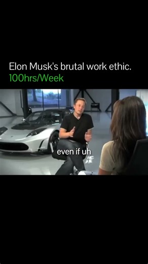 Elon Musk brutal work ethic. #podcast #clips #successmindset